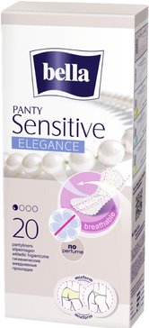 Bella прокладки ежедневные 20 шт panty sensitive elegance