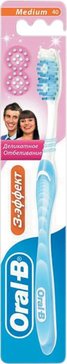 Oral-b щетка зубная 3 effect delic 40 medium/cредняя