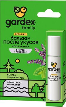 Gardex Family Бальзам после укусов 7 мл