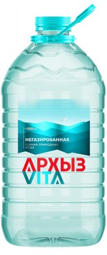 Архыз Vita вода горная природная негазированная 5 л