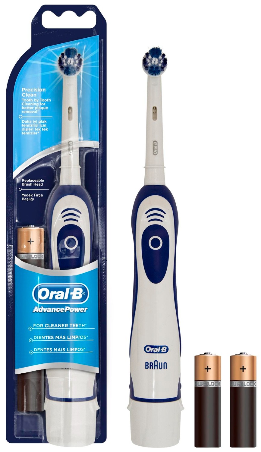 Электрическая зубная щетка Oral-B (на батарейках) Аккуратная Чистка