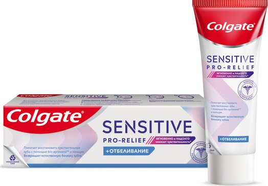 Зубная паста Colgate Sensitive Pro-Relief Отбеливание 75 мл