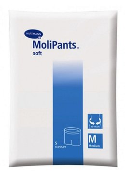 Molipants soft штанишки для фиксации прокладок удлиненные р.m 5 шт