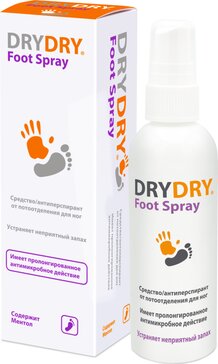 DRYDRY фут спрей 100мл