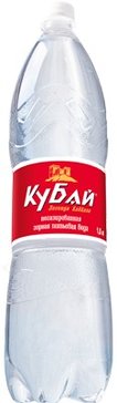 Кубай вода питьевая негазированная 1.5л бут.п/э