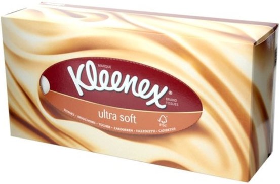 Kleenex салфетки бумажные 56 шт Ultra Soft 