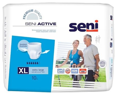 Seni active трусики впитывающие extra large 10 шт