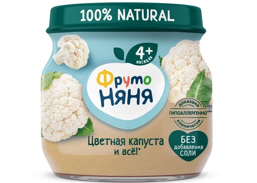 ФрутоНяня Пюре из цветной капусты 80 г