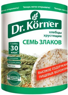 Dr.korner хлебцы 100г 7 злаков