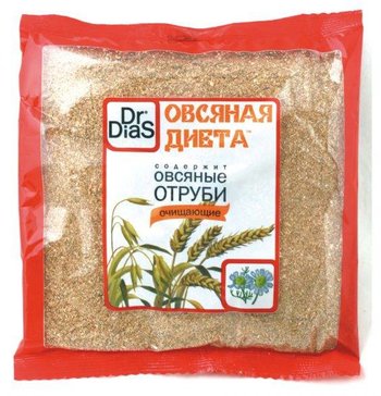 Dr.dias отруби 200г овсяные