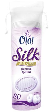 Ватные диски Ola! Silk Sense 80 шт