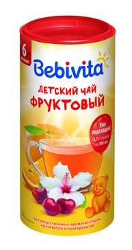 Bebivita чай 200г фруктовый