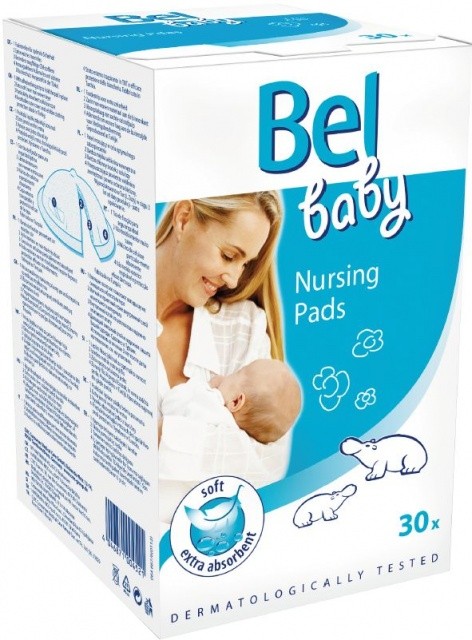 Bel Baby Nursing Pads Вкладыши в бюстгалтер 30 шт