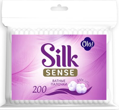 Ватные палочки Ola! Silk Sense 200 шт