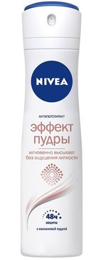 Дезодорант-антиперспирант спрей Nivea Эффект Пудры, 150 мл