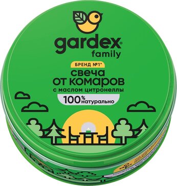 Gardex Family Свеча от комаров репеллентная 1 шт