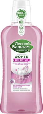 Лесной Бальзам ополаскиватель Актив-гель для чувствительных зубов и десен 400 мл