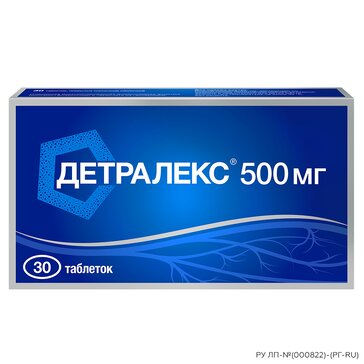 Детралекс таб п/п/об 500мг 30 шт