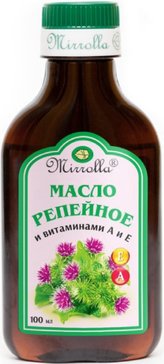 Мирролла масло 100мл репейное с вит. а/е