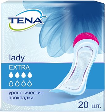 TENA Lady Extra Урологические прокладки 20 шт