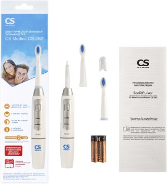 CS Medica щетка зубная электрическая звуковая CS-262