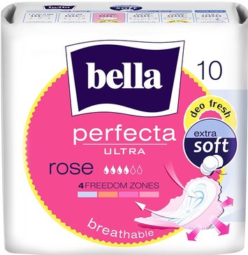 Прокладки гигиенические Bella Perfecta ultra Rose deo fresh 10 шт