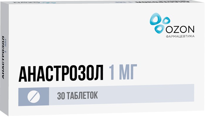 Анастрозол таб п/п/об 1мг 30 шт