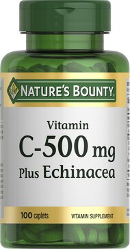 Natures Bounty Витамин С 500 мг плюс Эхинацея таб 100 шт