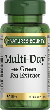 Natures Bounty Мультидэй с экстрактом листьев зеленого чая таб 50 шт