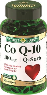 Natures bounty капс коэнзим q-10 100мг 60 шт