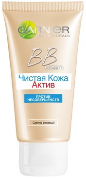 Garnier skin naturals чистая кожа актив вв cream 50мл светло-бежевый