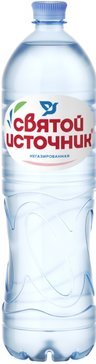 Святой источник вода питьевая негазированная 1.5л бут.п/э