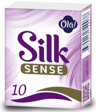 Бумажные носовые платочки Compact Ola! Silk Sense 1 шт