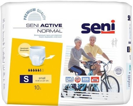 Seni active трусики впитывающие normal small 10 шт