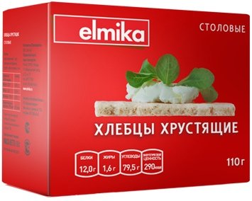 Биохлебцы эльмика классические 110г