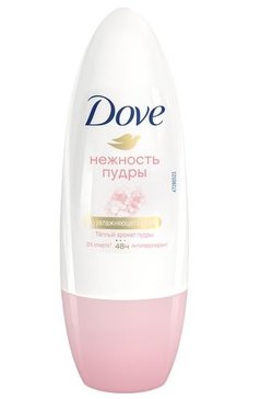 Dove дезодорант-ролик антиперспирант 50мл нежность пудры