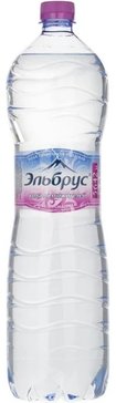 Эльбрус вода минеральная негазированная 1.5л бут.п/э