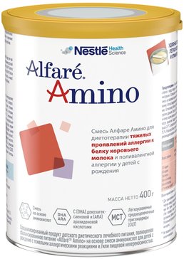 Alfare amino смесь сухая молочная 400гx6