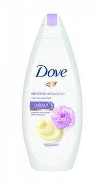 Dove крем-гель для душа 250мл сливочная ваниль и пион