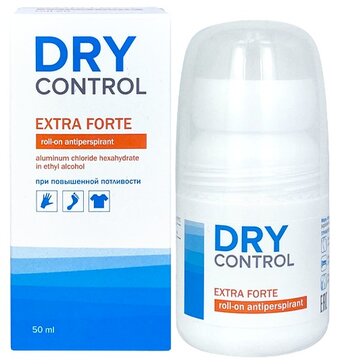 DRYCONTROL Extra Forte антиперспирант от обильного потоотделения ролик 30% 50 мл