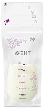 Avent пакеты для хранения грудного молока scf603/25