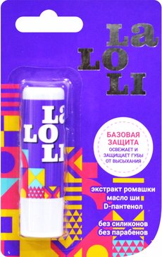 Бальзам для губ Laloli базовая защита 4.2г ЛаЛоЛи