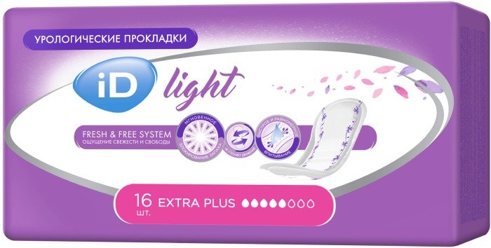 ID light прокладки урологические extra plus 16 шт