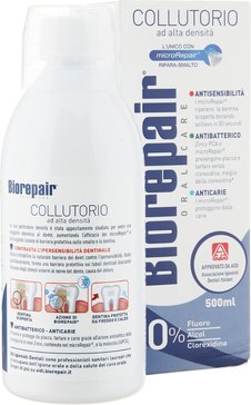 Biorepair Antibacterial Mouthwash Антибактериальный ополаскиватель для полости рта 3в1 500 мл