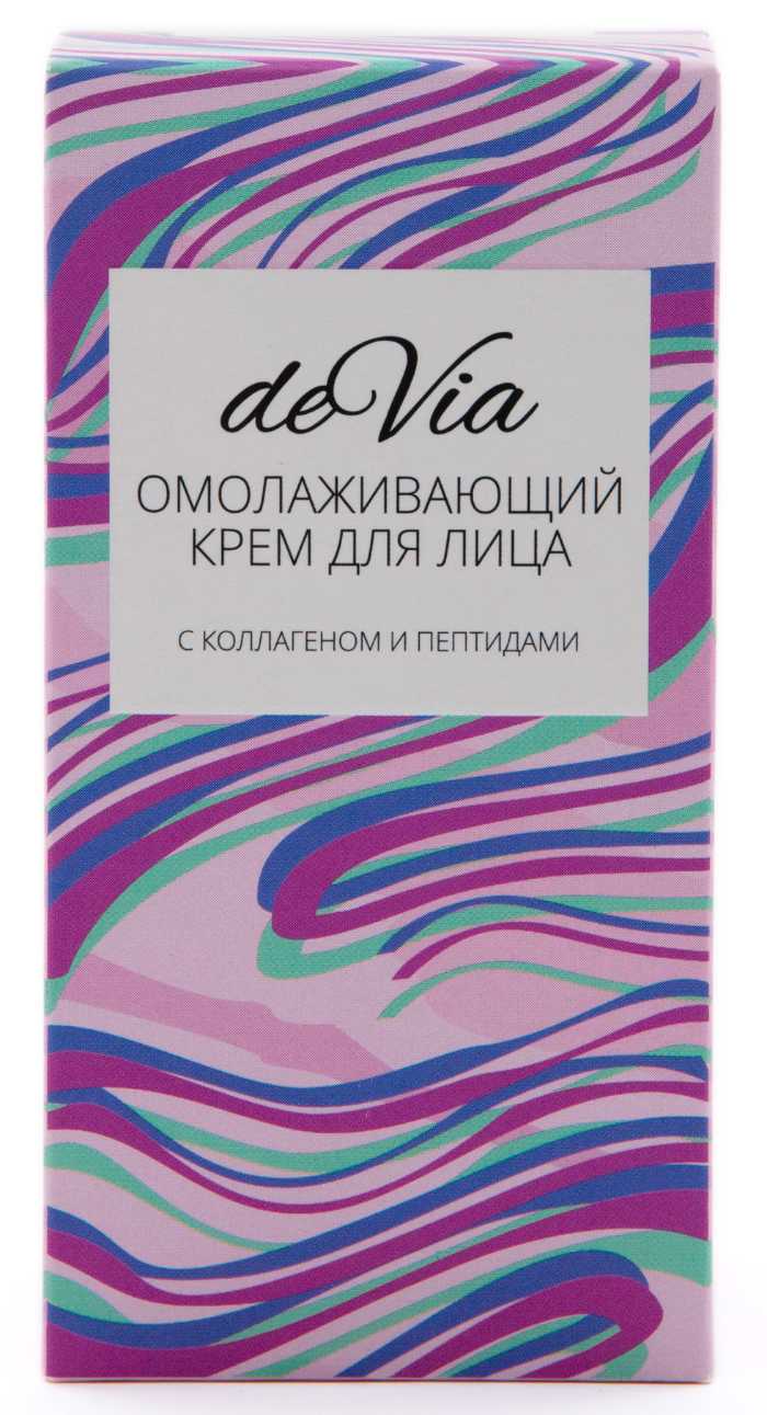 Купить Крем для лица омолаживающий Devia 50 мл коллаген/пептиды в городе  Сыктывкар в интернет-аптеке Планета Здоровья