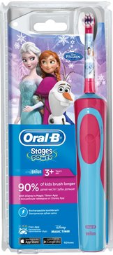 Oral-b braun щетка зубная электрическая d12.513k тип 3709 stages power frozen