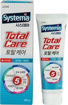 Паста зубная комплексный уход со вкусом мяты total care