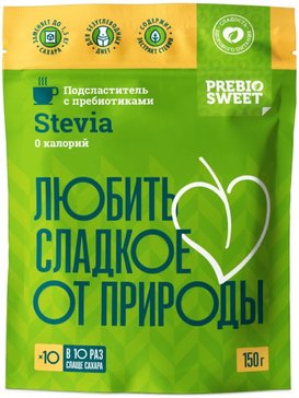 Prebiosweet подсластитель 150г стевия