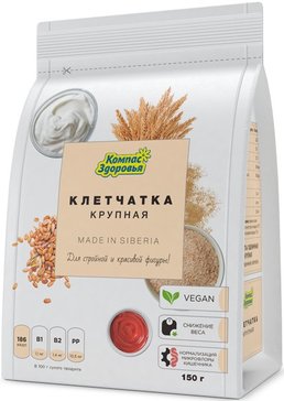 Компас здоровья клетчатка крупная 150г пшеничная