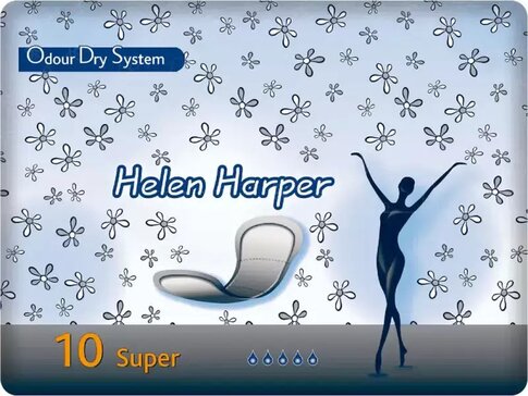 Helen Harper Прокладки урологические, послеродовые 10 шт Super